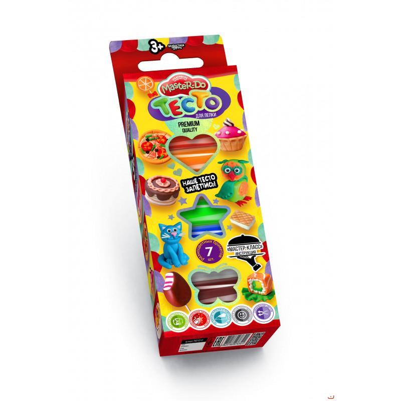 Дитяче тісто для ліплення Danko Toys Master Do 7541DT 7 кольорів (RLT7824)