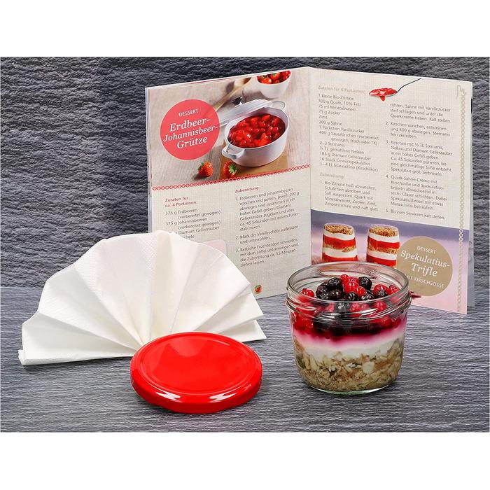 Набір банок MamboCat 230 мл з кришками 40 шт. - фото 3