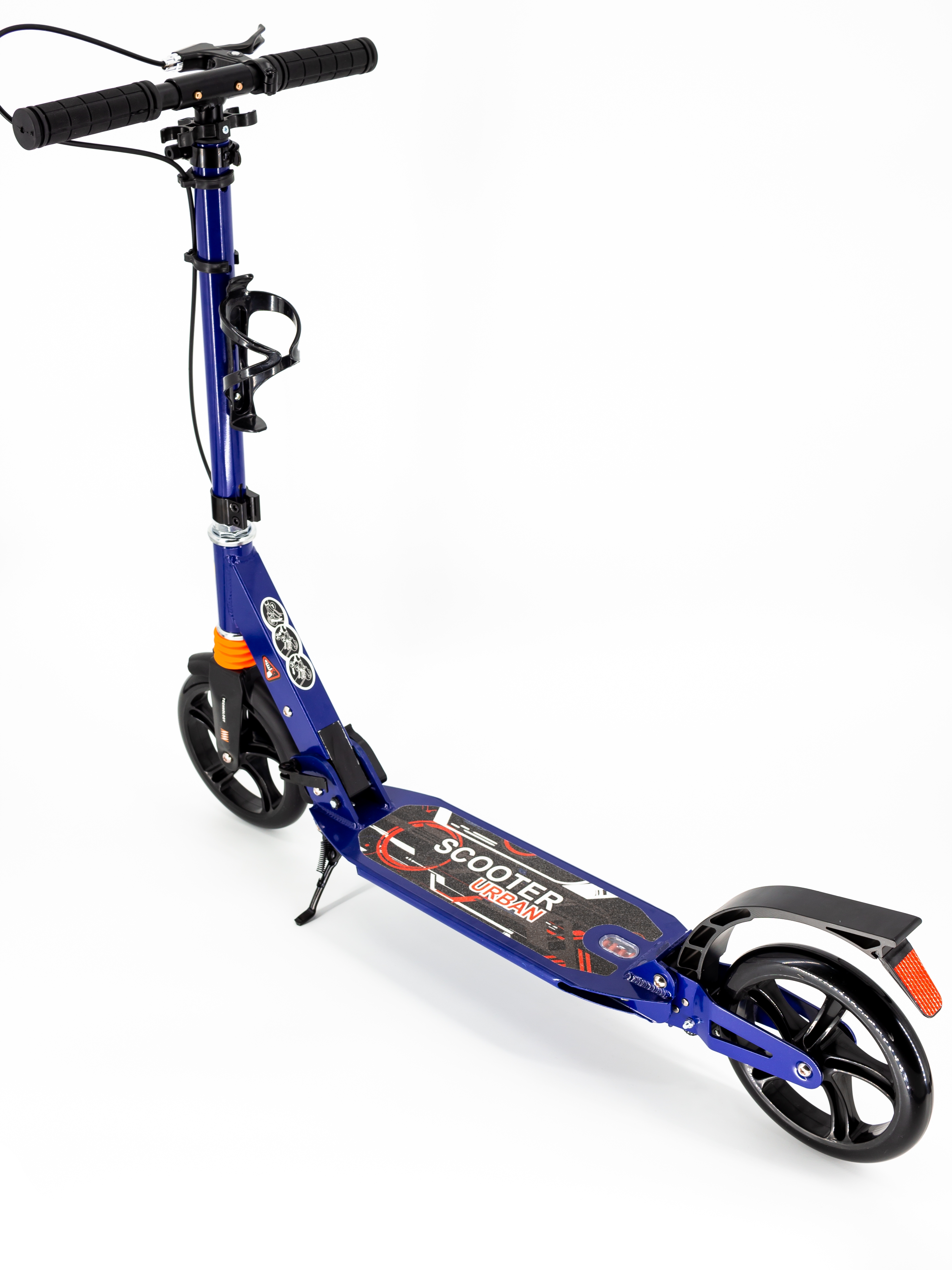 Самокат Scooter 116-C1 с клипсой и подстаканником Синий (116-C1-blue) - фото 2