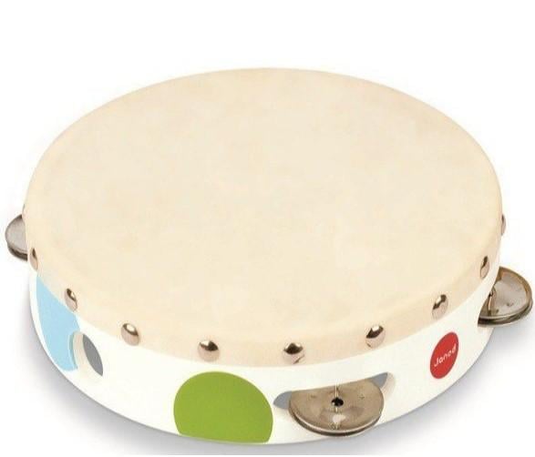 Музыкальный инструмент Janod Бубен деревянный (J07601)