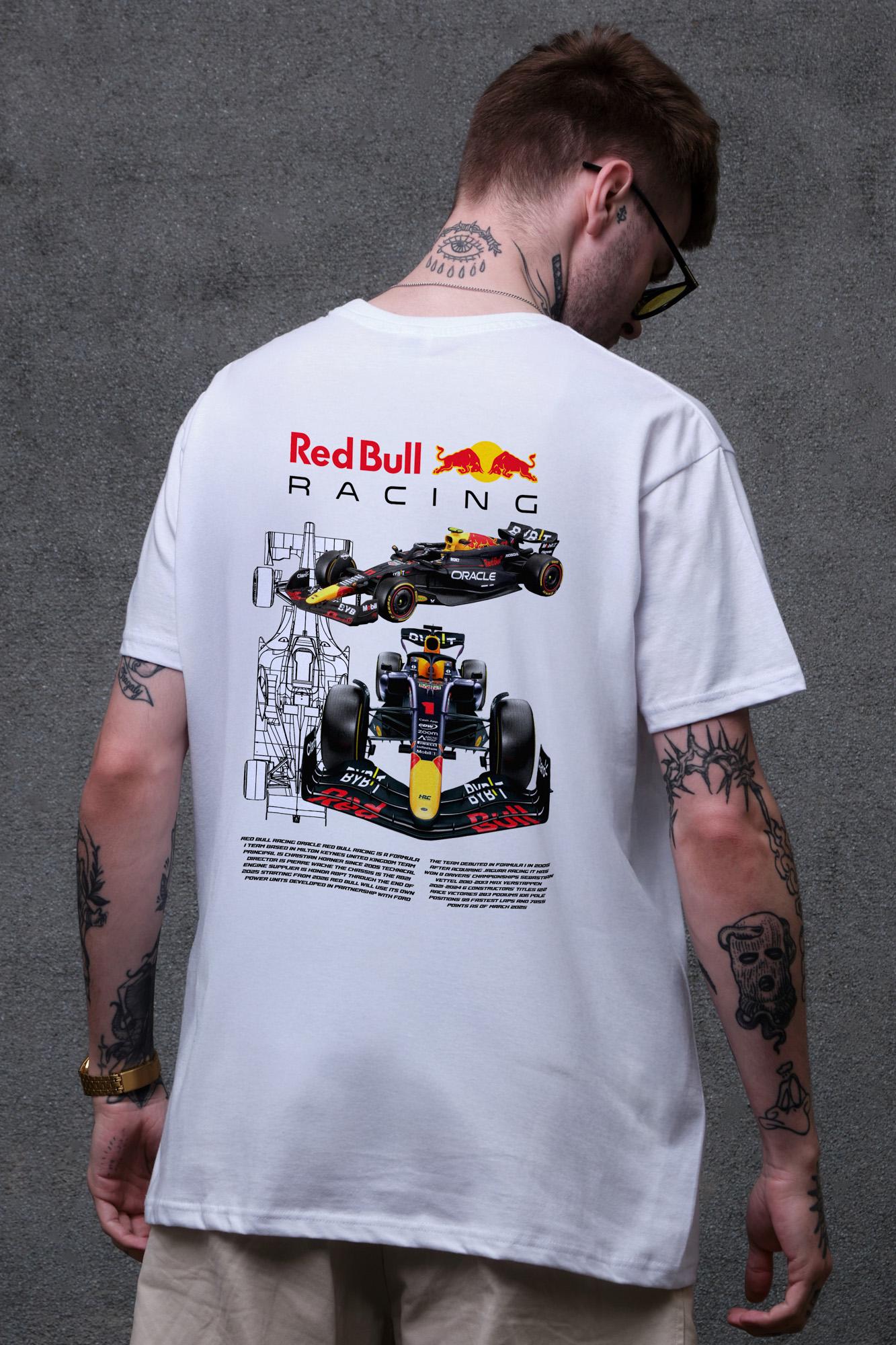 Футболка мужская Without с принтом Redbull оверсайз L/XL White (L8049666) Футболка мужская Without с принтом Redbull оверсайз L/XL White (L8049666)
