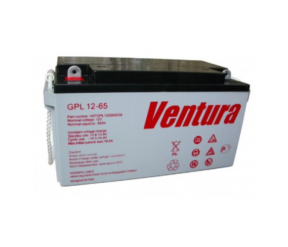 Аккумуляторная батарея Ventura GPL 12-65 12V 65Ah (1866639004) Аккумуляторная батарея Ventura GPL 12-65 12V 65Ah (1866639004)