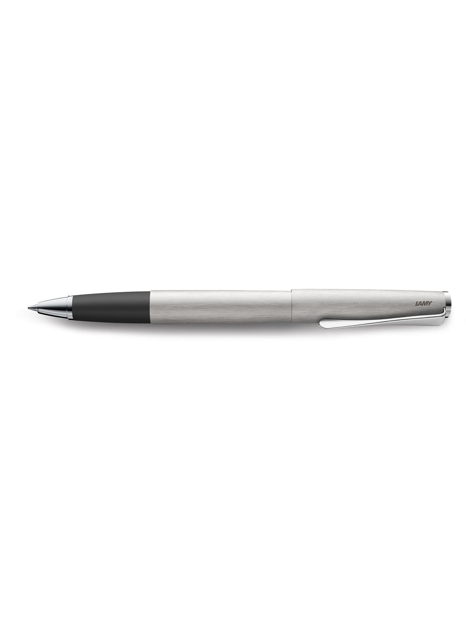 Письменная ручка-роллер Lamy Studio стержень черный M63 1 мм Хром матовый (4001209)