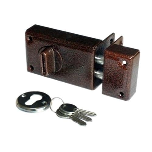 Замок накладний Тандем ЗН-2 2 ригелі (1705793462)