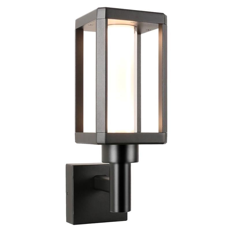 Фонарь уличный настенный Zuma Line SJ12331 LED LED/12W/230V IP65 Черный (27138636)