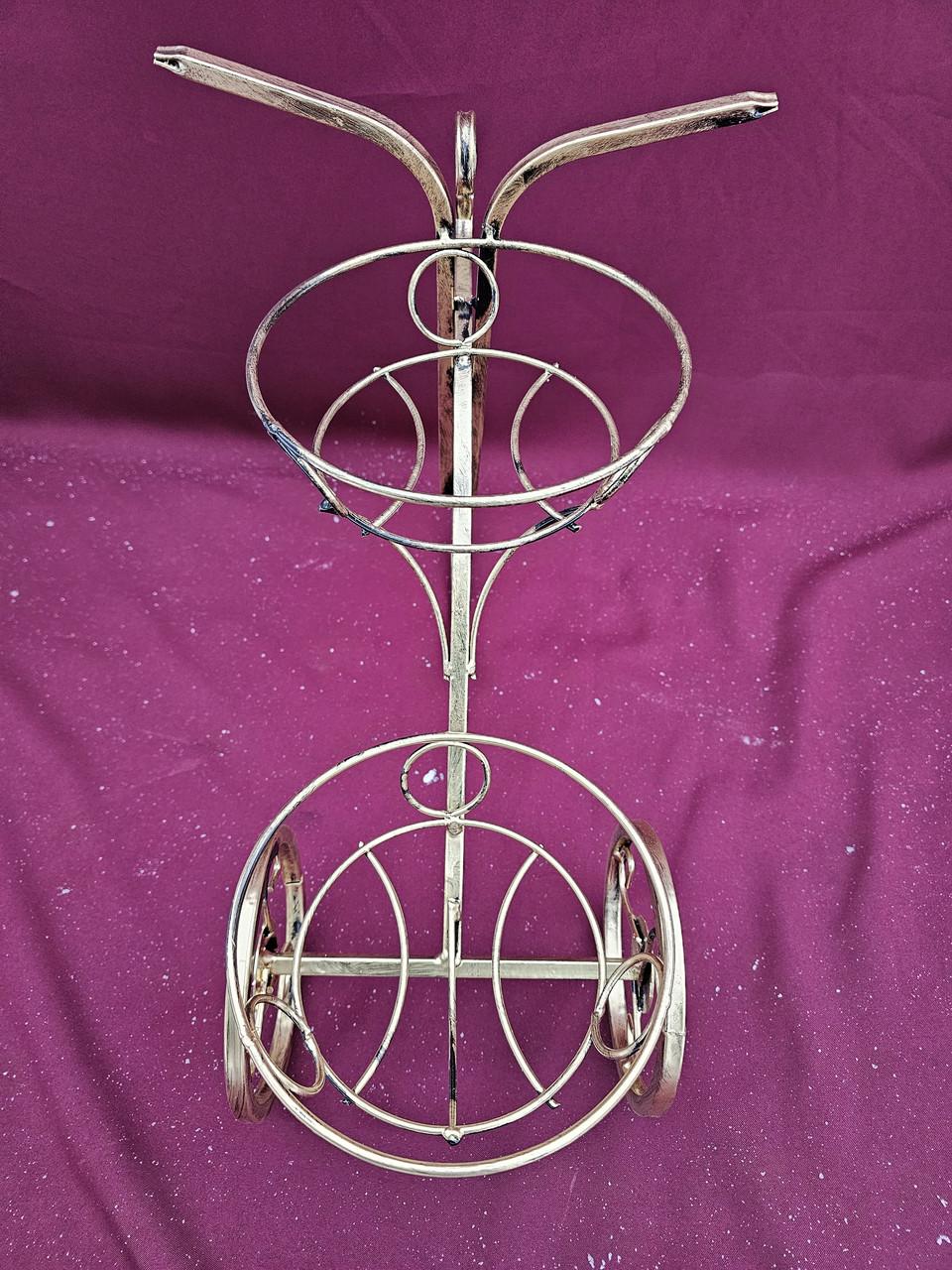 Подставка кованая для цветов Ровер малый - фото 3 Подставка кованая для цветов Ровер малый - фото 3