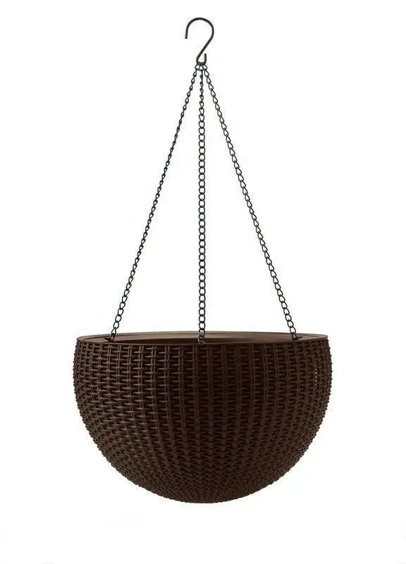 Горшок подвесной Keter Rattan Style Hanging (CNT00012171) Горшок подвесной Keter Rattan Style Hanging (CNT00012171)