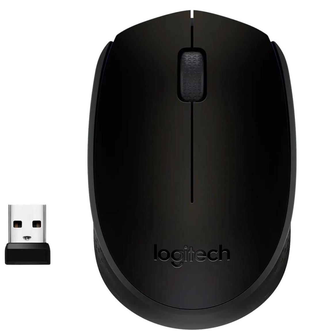 Комп'ютерна мишка бездротова Logitech M170 Сірий/Чорний (910-004642)