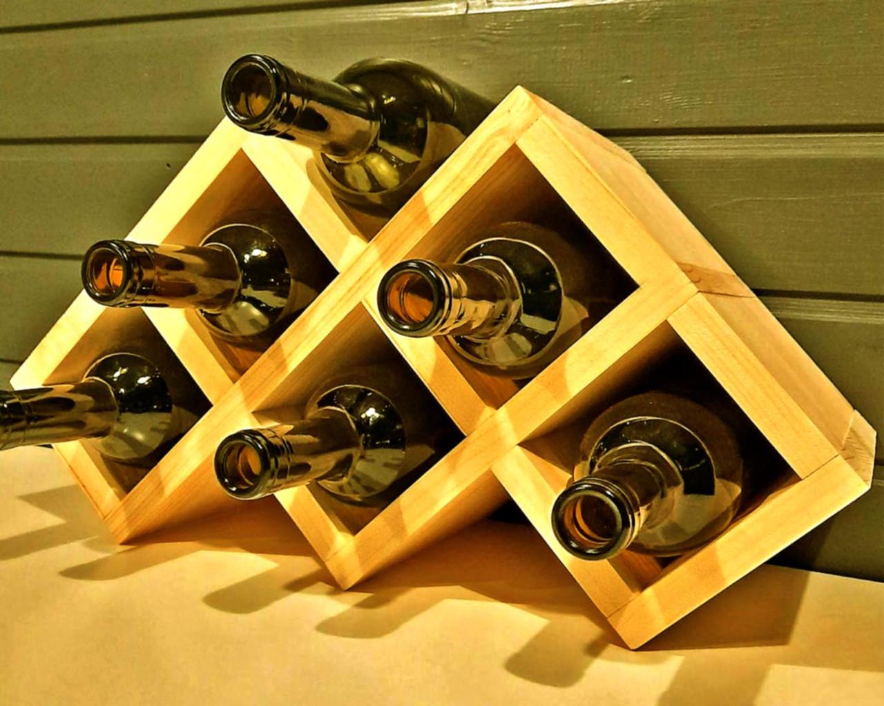 Полка для вина настольная Имока Карри (Впс-015203)