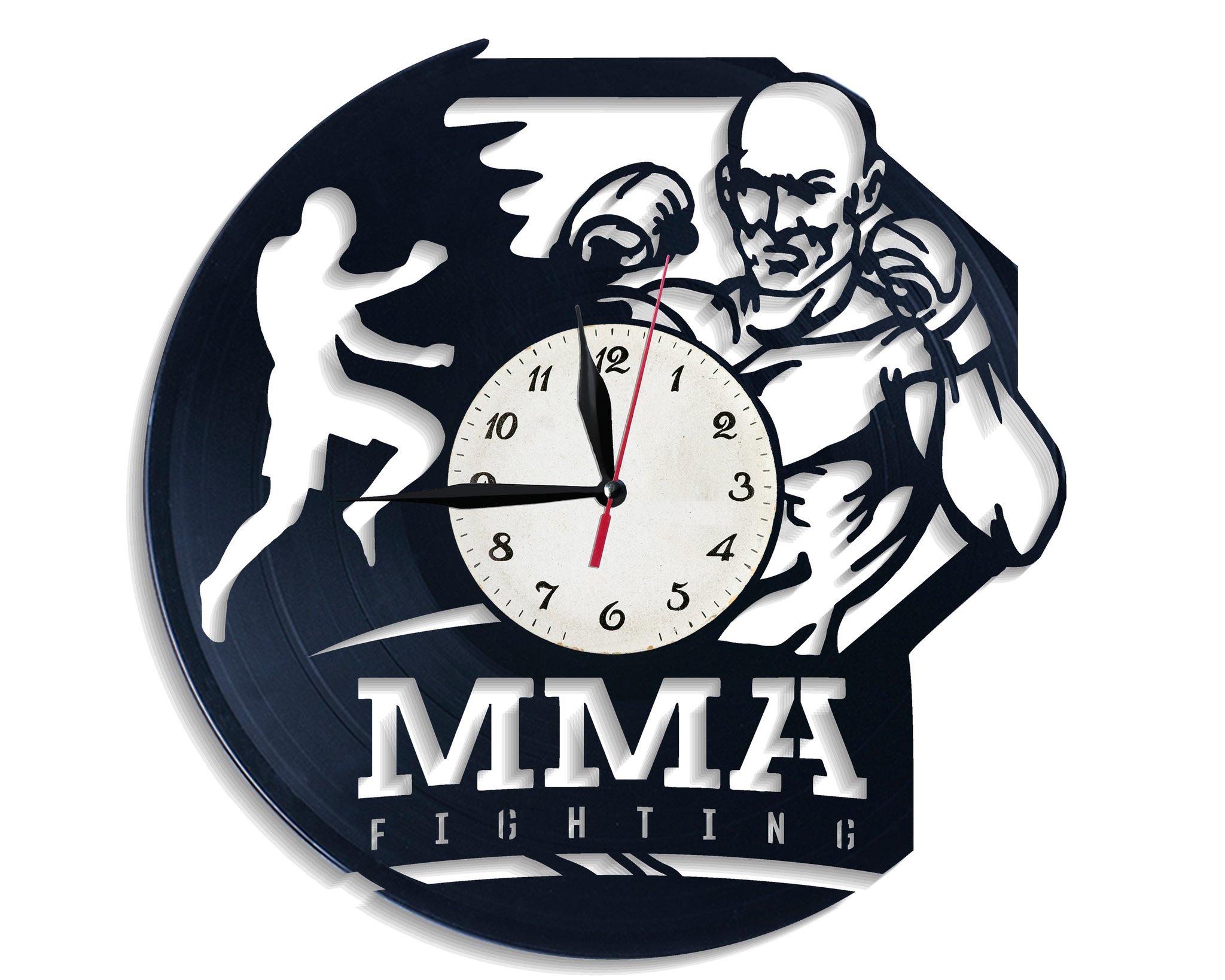 Часы настенные MMA 2744 из виниловой пластинки