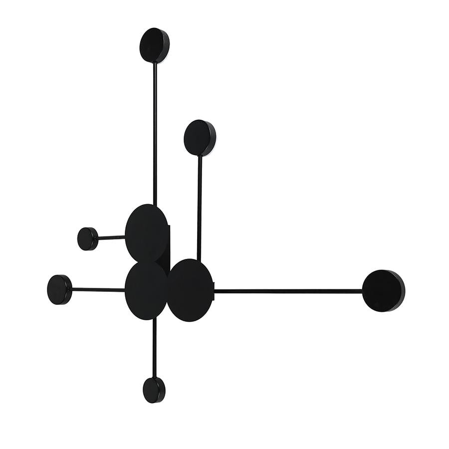Светильник настенный светодиодный декоративный Levistella784L1008-6 BK Черный