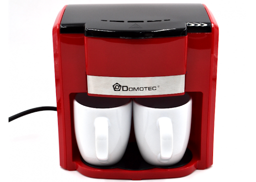 Кофеварка капельная Domotec MS-0705 с чашками 2 шт. (1582004139)