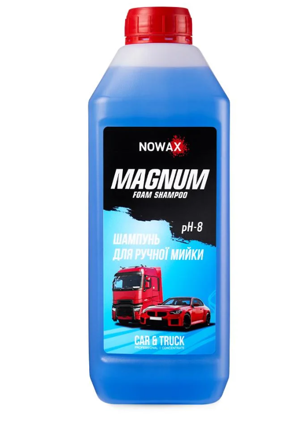Автошампунь Nowax Magnum Foam суперконцентрат для ручной мойки 1 л (NX01162)