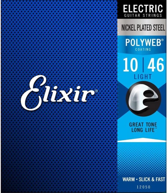 Струны для электрогитары Elixir 12050 Polyweb Nickel Plated Steel Light калибр 10/46