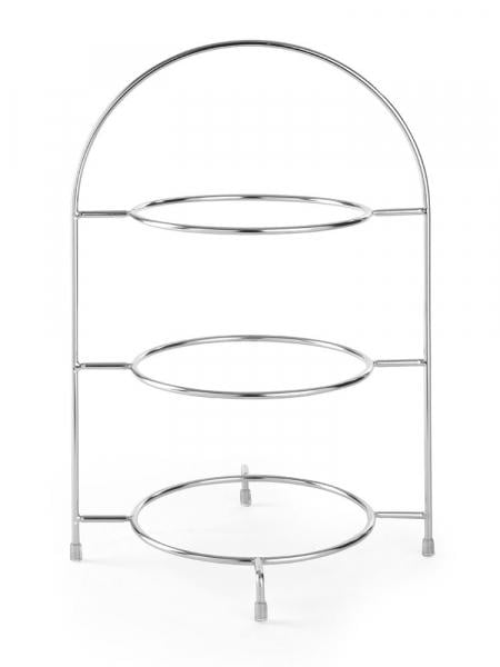 Этажерка Hendi 425473 для 3 тарелок x Ø 275 мм 290x200x440 мм Chrome-plated (425473 )