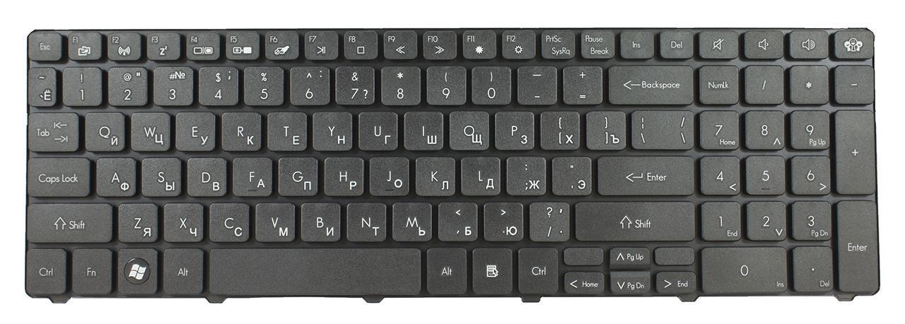 Клавиатура для ноутбука Acer Packard Bell EasyNote TK81 матовая (KB.I170G.189)