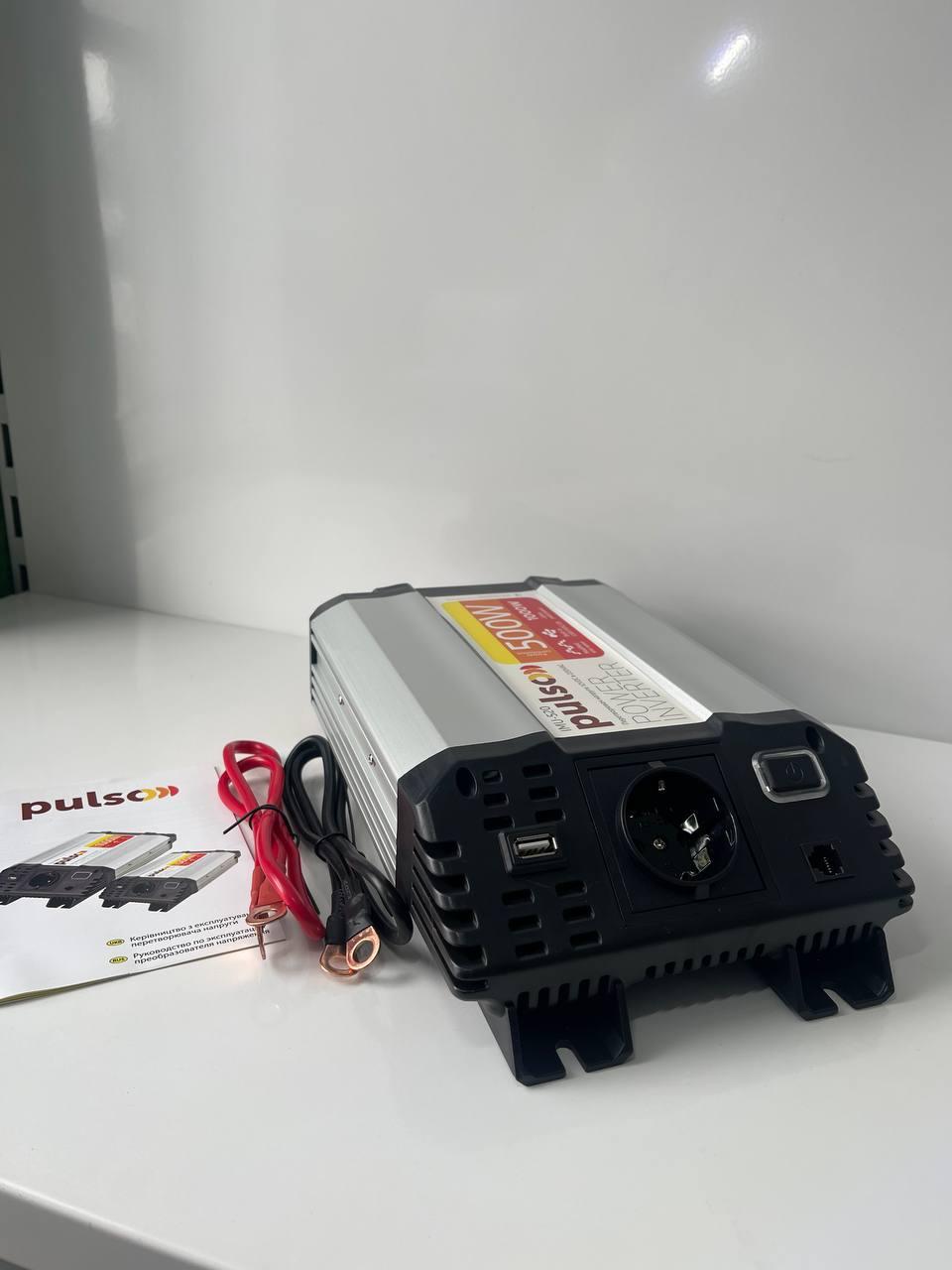 Преобразователь напряжения Pulso IMU-520 USB-5VDC 2.0 A 12-220 V 500 W - фото 3 Преобразователь напряжения Pulso IMU-520 USB-5VDC 2.0 A 12-220 V 500 W - фото 3
