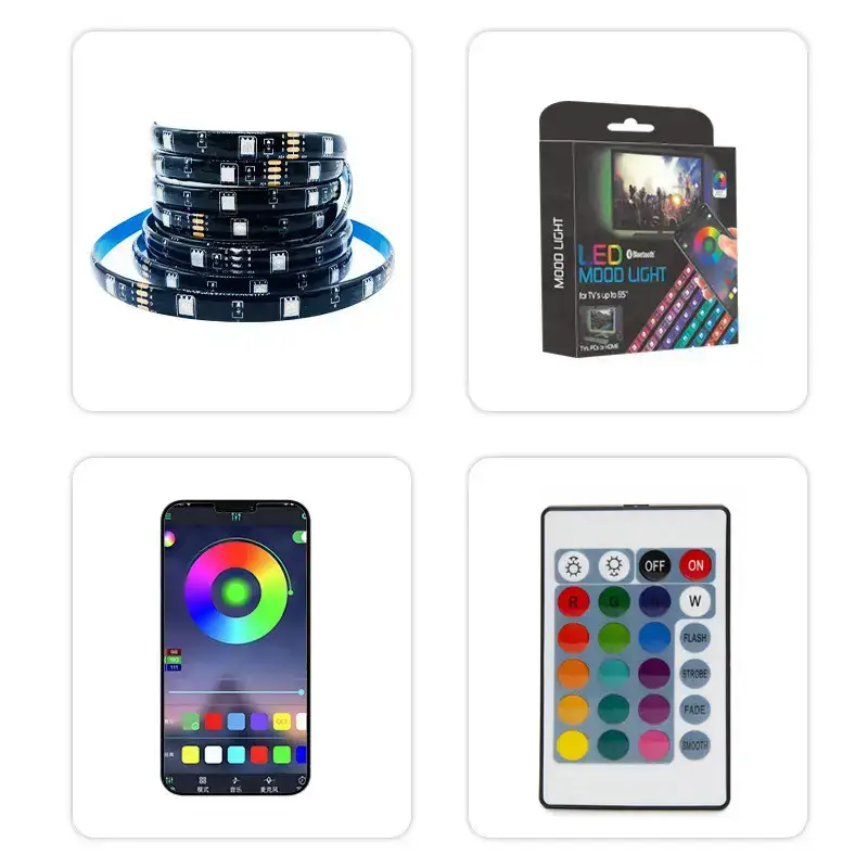 Стрічка світлодіодна RGB USB 5050 Bluetooth 15 м - фото 2 Стрічка світлодіодна RGB USB 5050 Bluetooth 15 м - фото 2