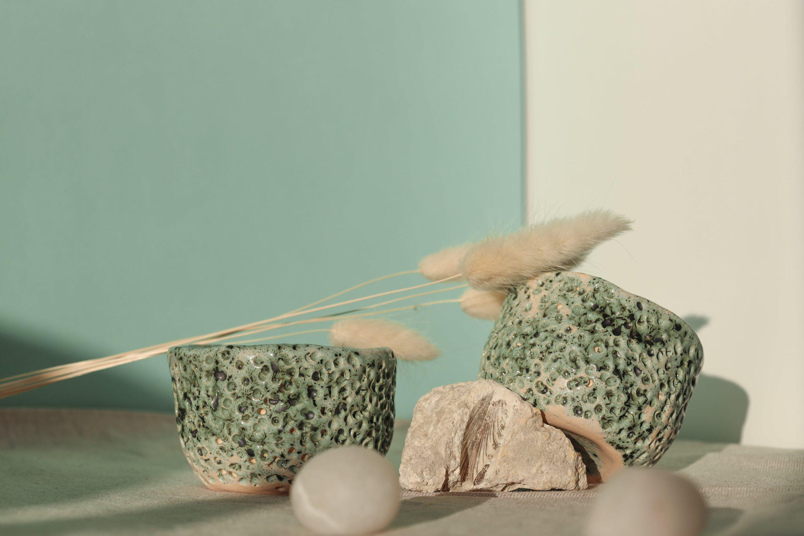 Набор для чайной церемонии Речной камень ручной работы (TS-18) - фото 10 Набор для чайной церемонии Речной камень ручной работы (TS-18) - фото 10