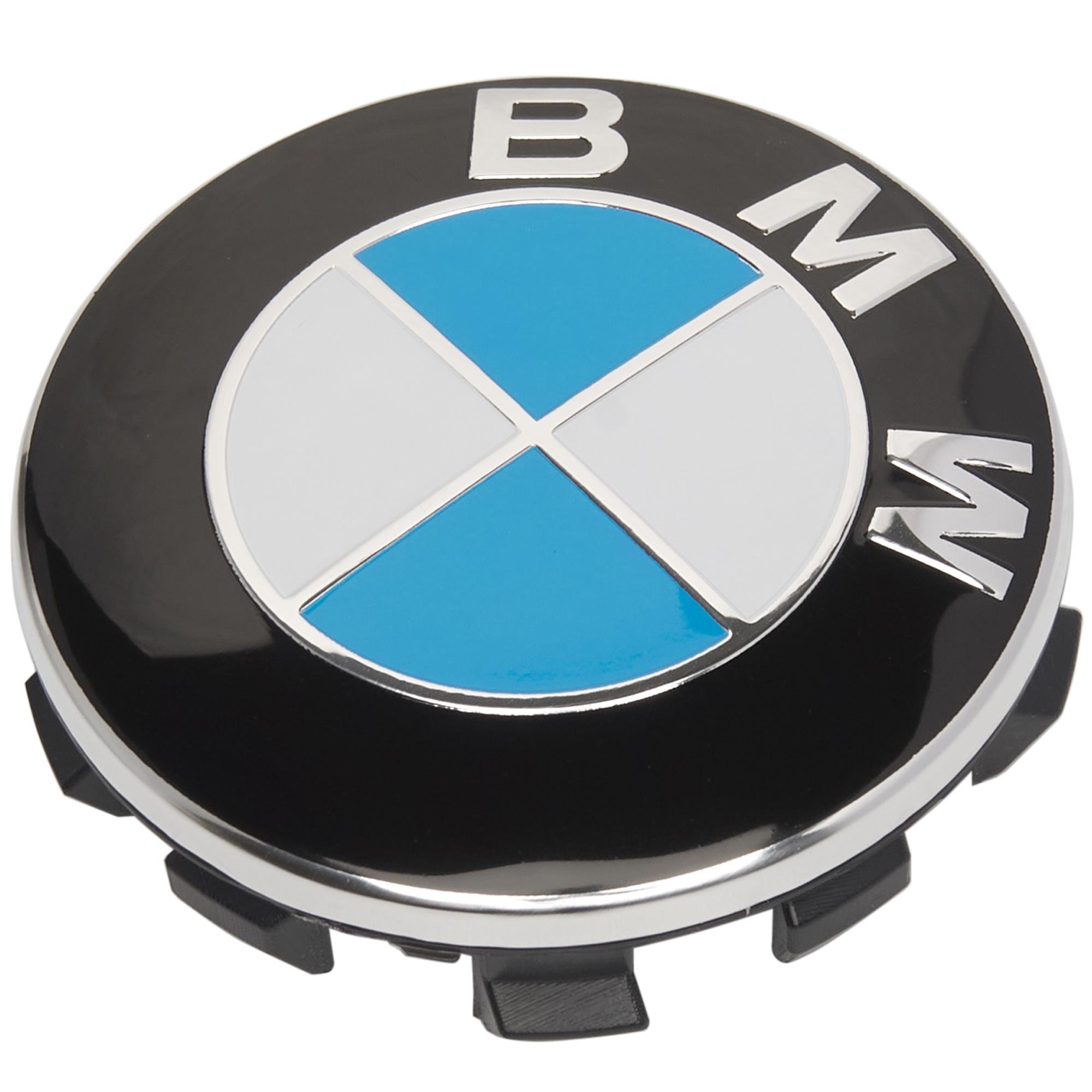 Заглушка колпачка литых дисков для BMW E30/E32/E34/E36/E38/E39/E46/E60/E65/E66/E90/E91/E92/E93/X5 56 мм Синий