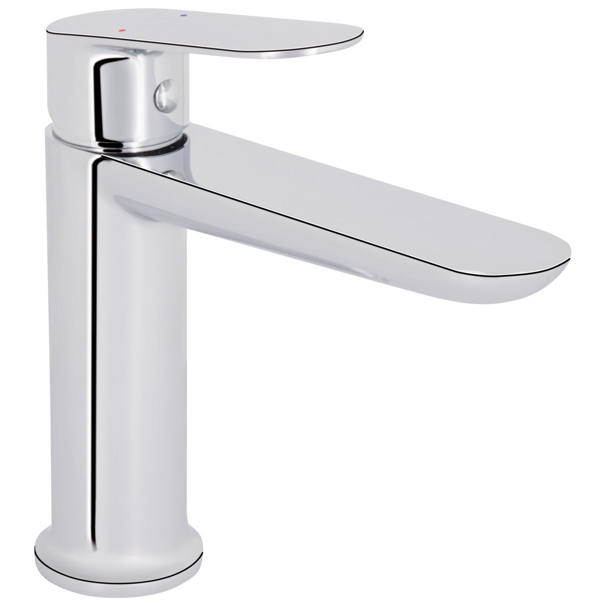 Змішувач для умивальника Q-tap Evia QTEVI2701CRM47576 одноважільний Хром (252829)