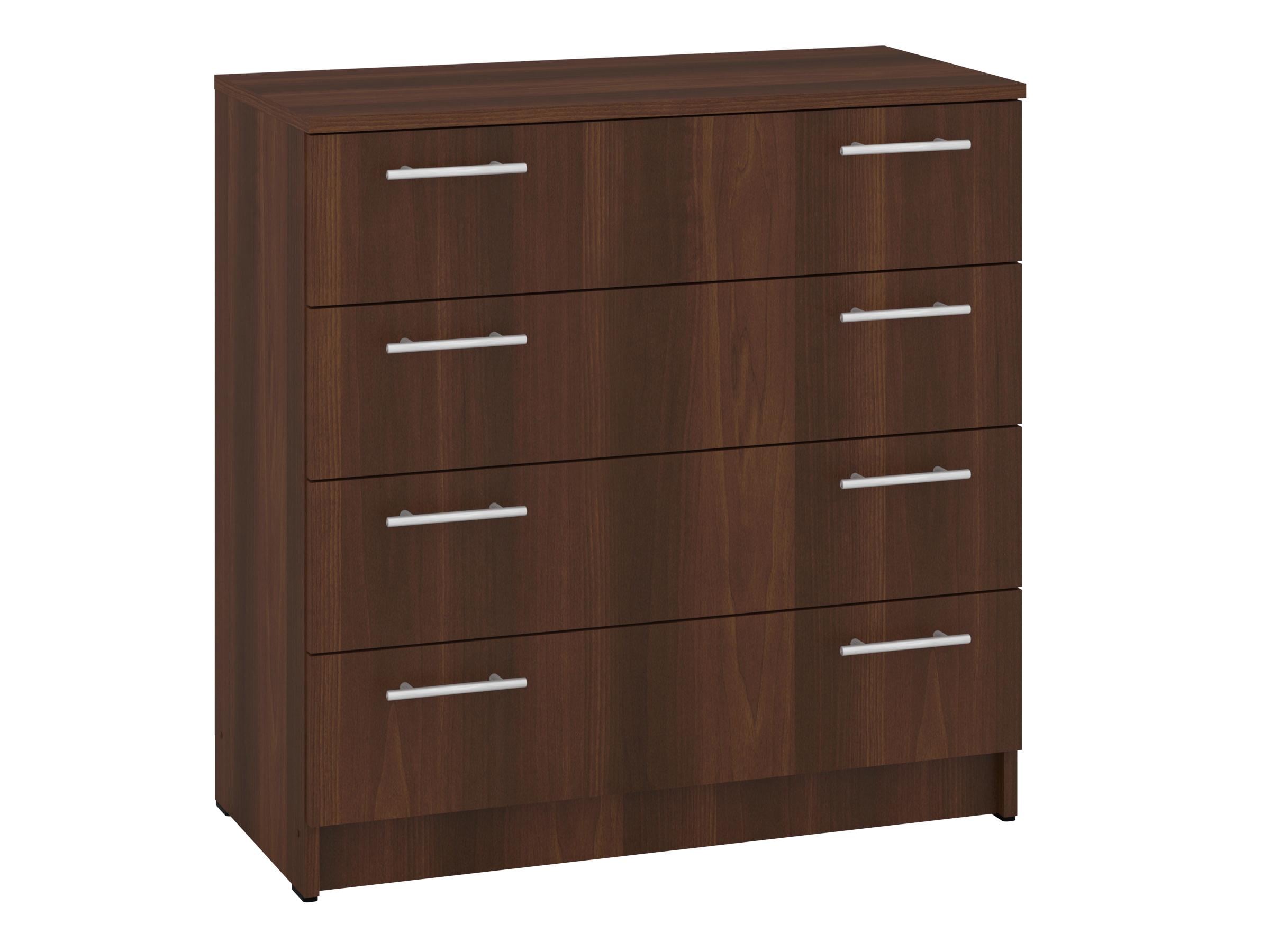 Комод с ящиками PEHOTIN К-4 ДСП 80х38х80 см Орех (PN-100525)