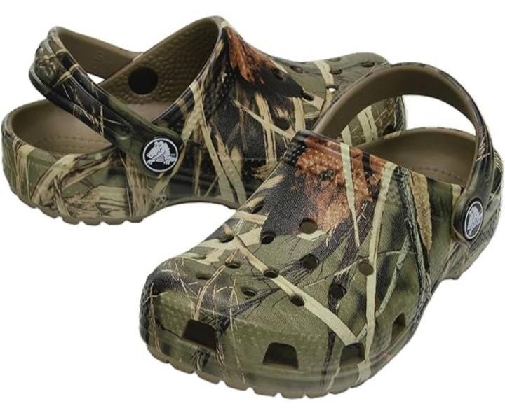 Крокси для хлопчика Crocs Classic Realtree Khaki р. 30/31 Хакі (25981)