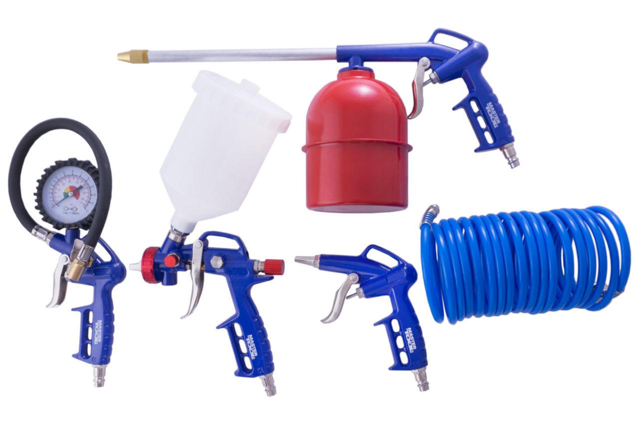 Набір лакофарбовий MasterTool верхній бак 600 мл 5 шт. (81-8738) Набір лакофарбовий MasterTool верхній бак 600 мл 5 шт. (81-8738)