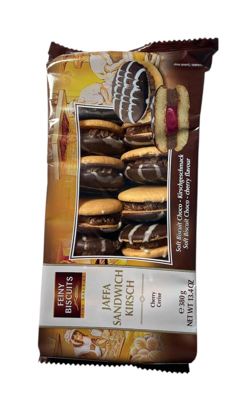 Печенье Feiny Biscuits с молочным кремом и вишневым джемом 380 г (60911)