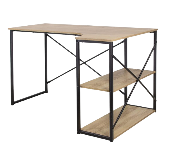 Компьютерный стол Jumi Confy в стиле Loft Коричневый