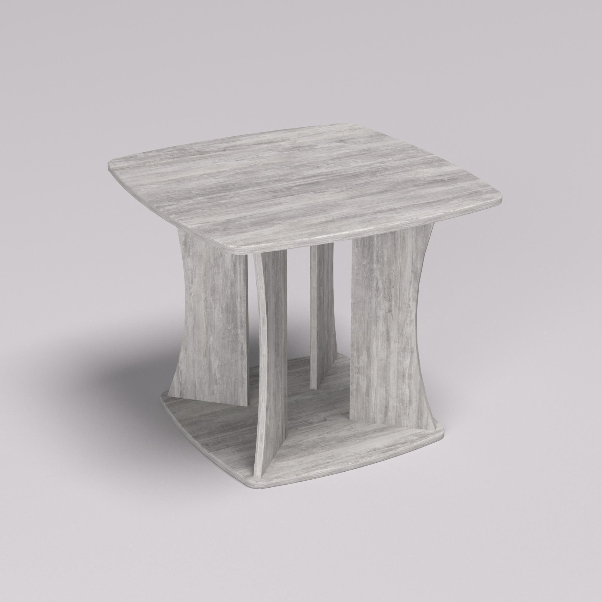 Стіл журнальний Квант 650х650х550 мм Урбан Лайт (22374)