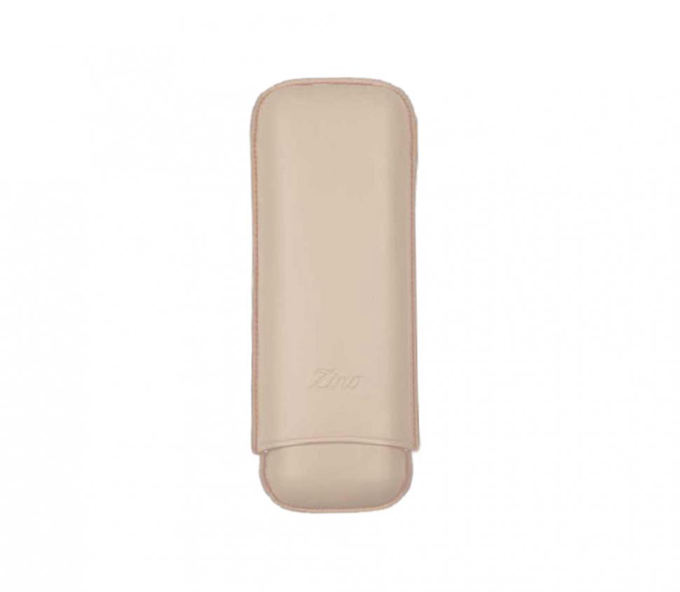 Футляр для 2 сигар Davidoff ZINO XL-2 Leather Beige - фото 3