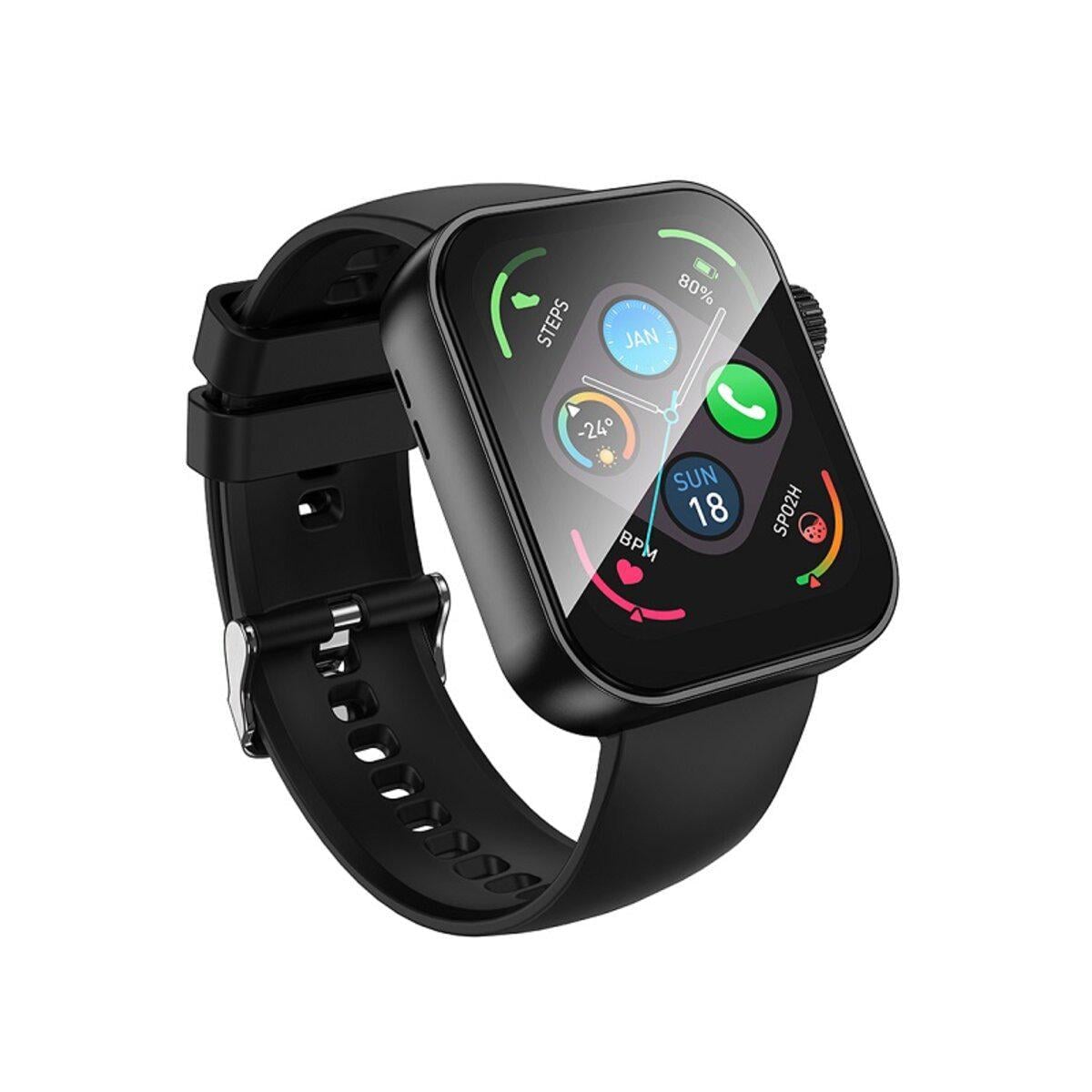 Смарт-часы Borofone BD13 Smart sport watch call version 1,69" BT5.0 230 mAh Black (6941991120633)