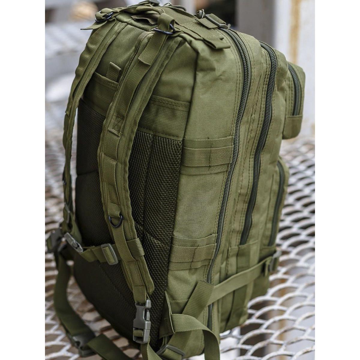 Рюкзак тактический производный 25 л Хаки (245132) - фото 8 Рюкзак тактический производный 25 л Хаки (245132) - фото 8