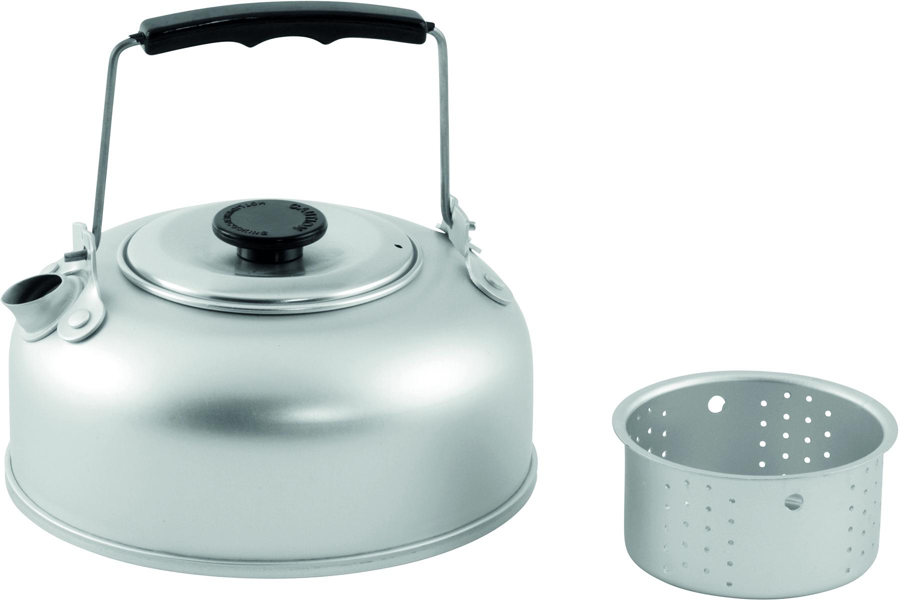 Чайник туристический Easy Camp Compact Kettle 0,9л Silver (580080) - фото 2