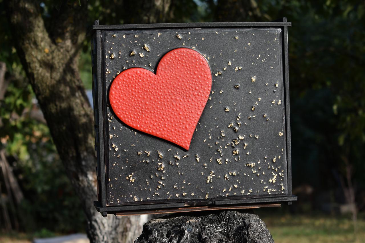 Подарочная коробка Love деревянная с декором из эпоксидной смолы (2351030141) - фото 5 Подарочная коробка Love деревянная с декором из эпоксидной смолы (2351030141) - фото 5