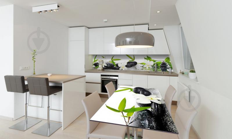 Наклейка виниловая на стол Zatarga «Белые Орхидеи и Камни» 650х1200 мм Z180630/1st Наклейка виниловая на стол Zatarga «Белые Орхидеи и Камни» 650х1200 мм Z180630/1st