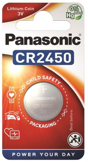 Батарейка Panasonic литиевая CR2450 (ERC-CR-2450EL/1B) Батарейка Panasonic литиевая CR2450 (ERC-CR-2450EL/1B)