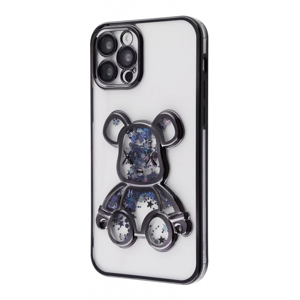 Чехол с дизайном Shining Bear Case iPhone 12 Pro black
