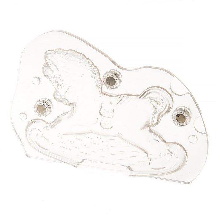 Форма поликарбонатная Empire EM94283D Лошадка для шоколада  140х202х125 мм (iz13279)