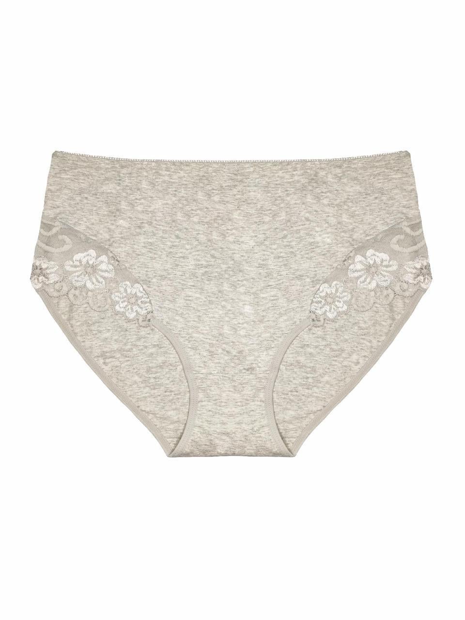 Трусы женские коттоновые Ouno 016 3XL р. 50-52 Серый