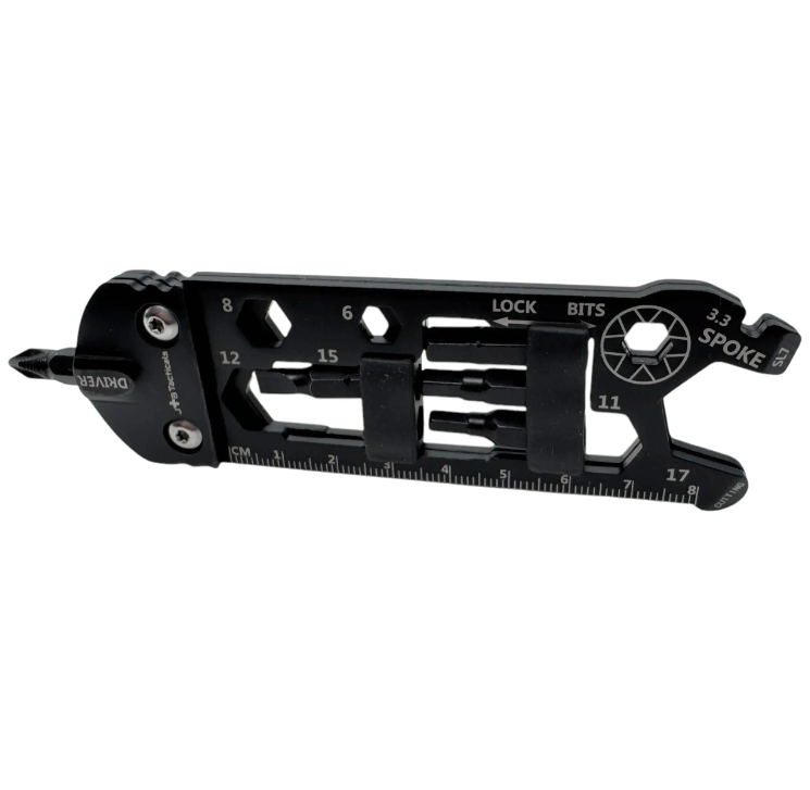 Мультитул велосипедный JB Tacticals EDC JB-14 Карта 24в1 Черный (2491492909)
