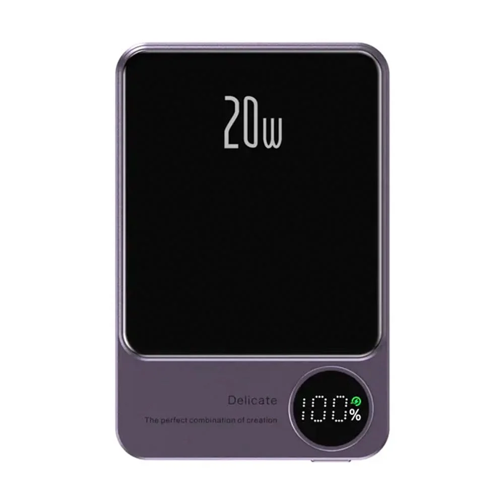 Повербанк магнитный MagSafe 10000 mAh 20W CYKE Фиолетовый (3xs-y7w-iz4)
