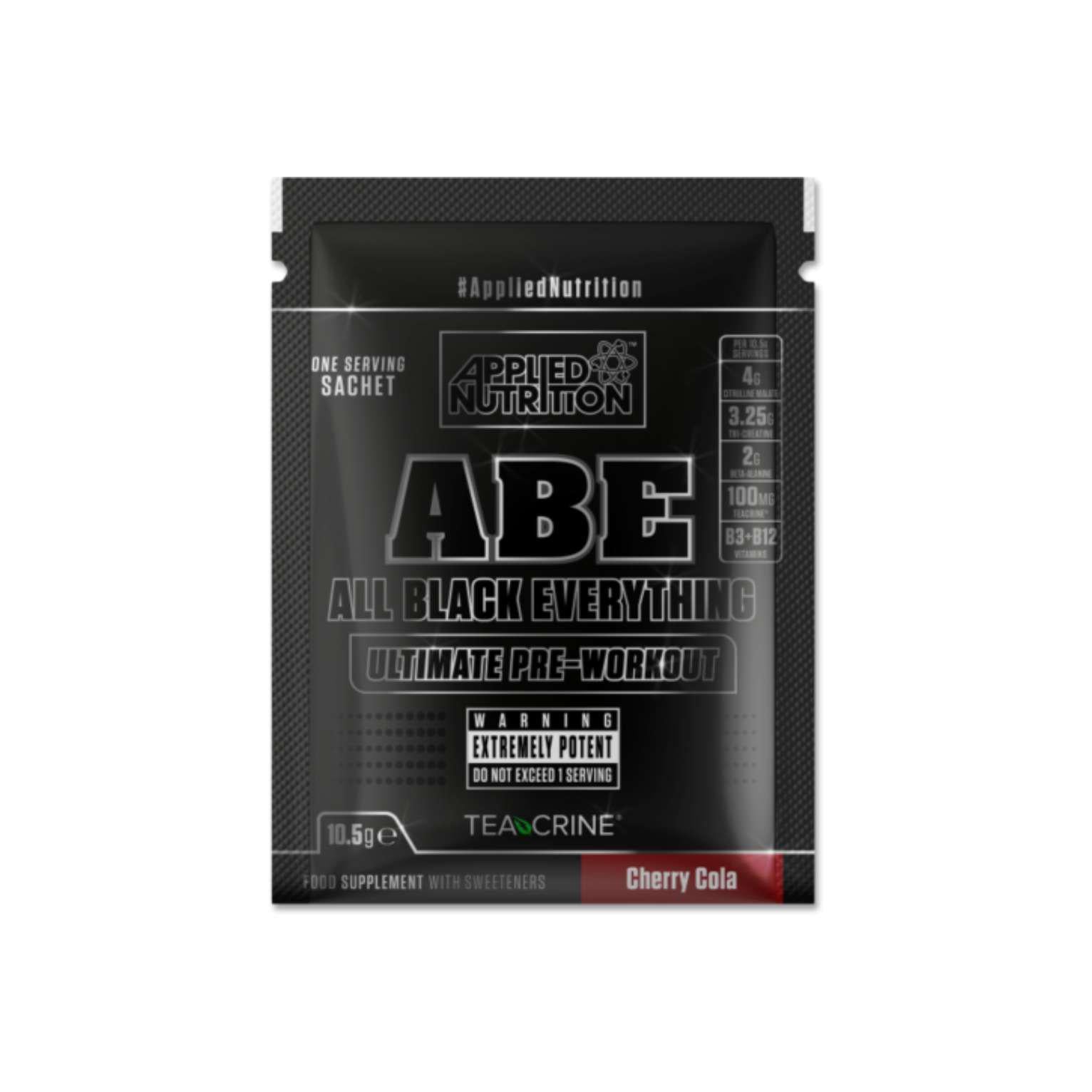 Предтренировочный комплекс Applied Nutrition ABE All Black Everything Energy Flavour 10,5 g