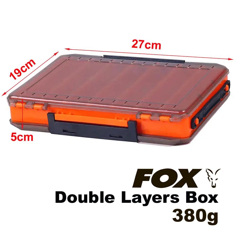 Коробка Fox Double Layers Box 27х19х5c см 380 г Orange (11566127) - фото 10