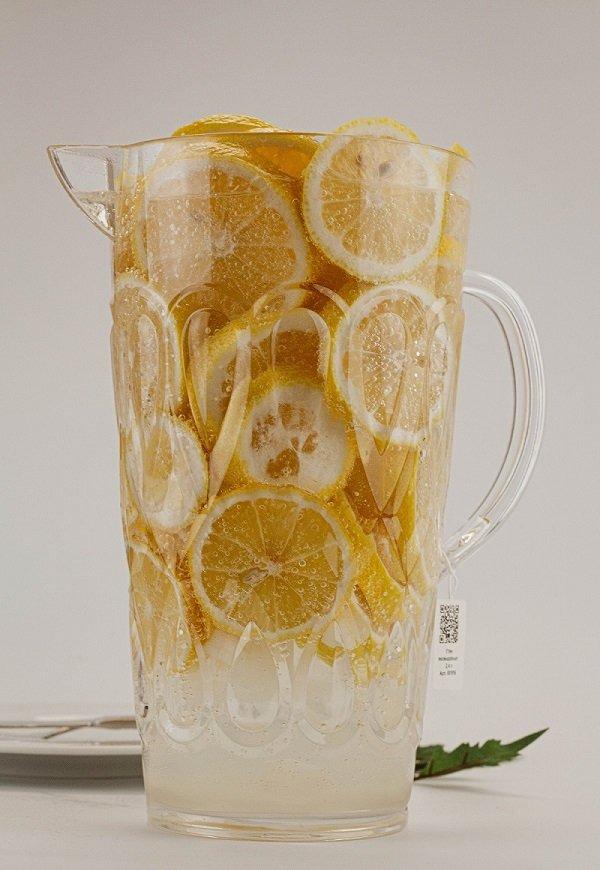 Кувшин из поликарбоната One Chef 2,4 л h 26 см d 14 см Прозрачный (50206) - фото 4