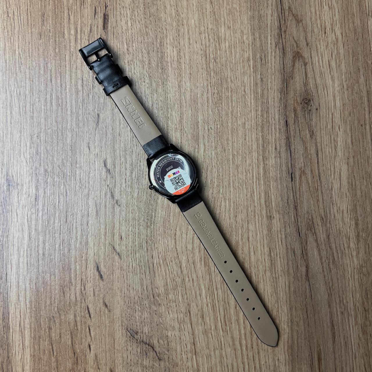 Годинник жіночий Skmei штучна шкіра Чорний (z059) - фото 6 Годинник жіночий Skmei штучна шкіра Чорний (z059) - фото 6