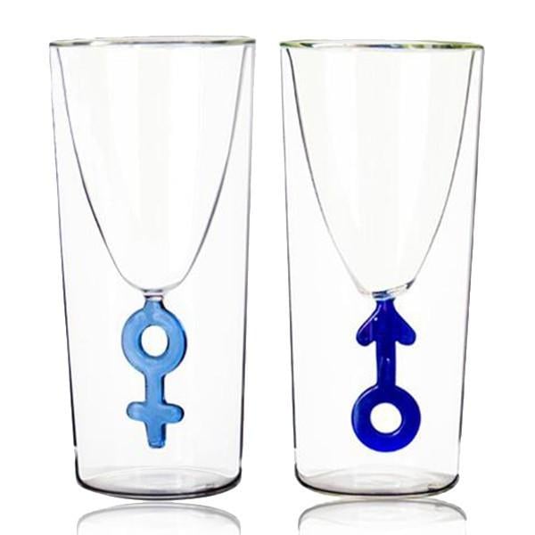 Набор бокалов SNT Он и она 150 мл 2 шт. (708-1)