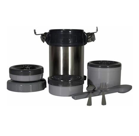 Термос харчовий із нержавіючої сталі A-PLUS три судочки 2 л - фото 3