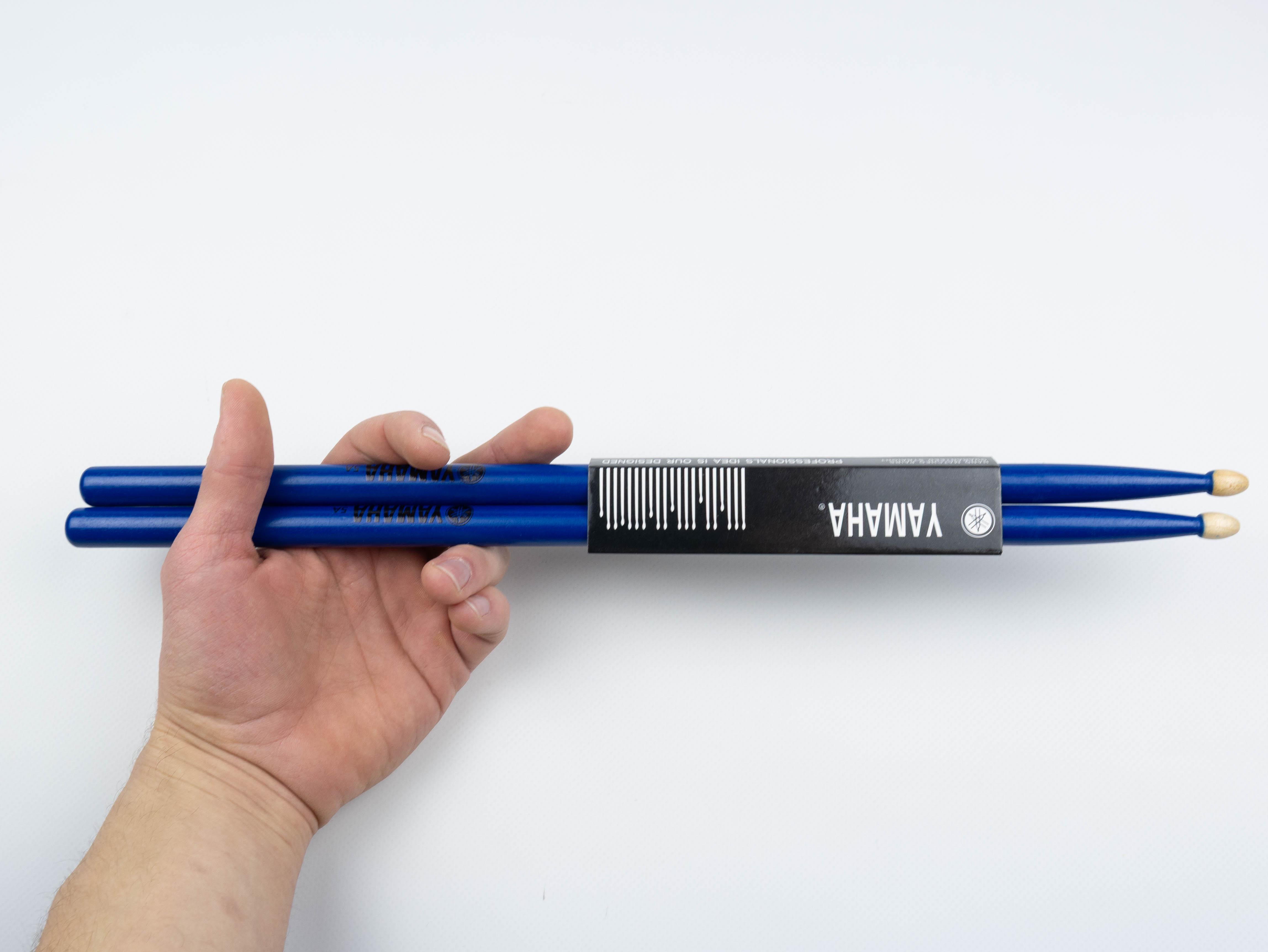 Барабанные палочки Yamaha 5A Blue - фото 5